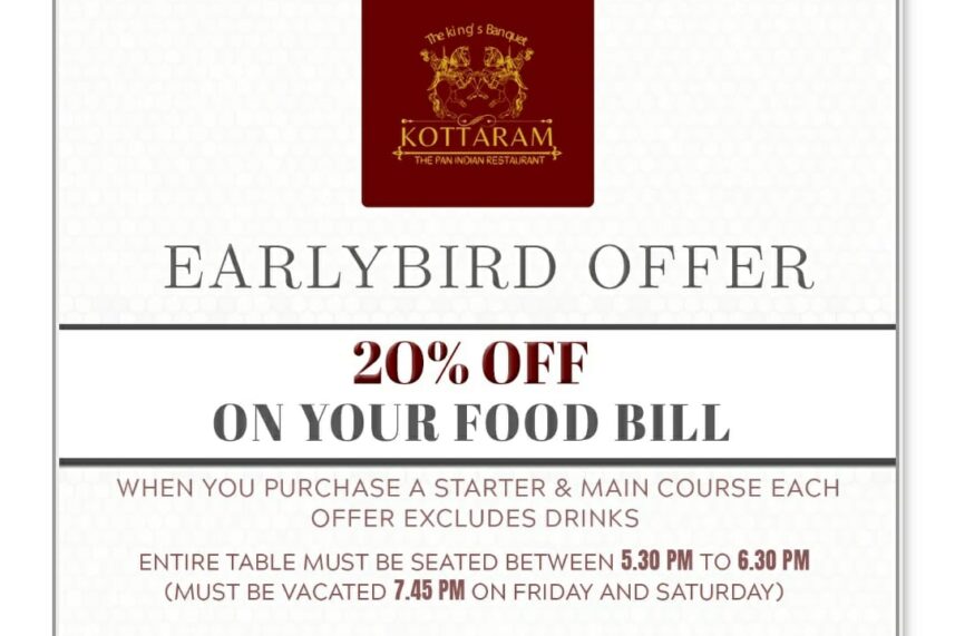 Earlybird Offer