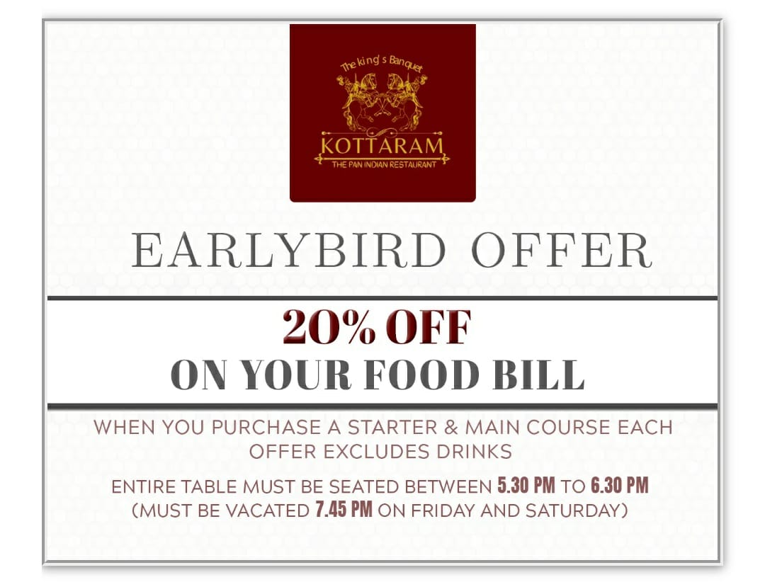 Earlybird Offer